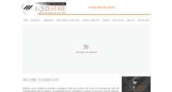 Desktop Screenshot of equiestate.com