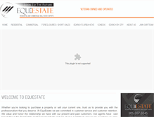 Tablet Screenshot of equiestate.com